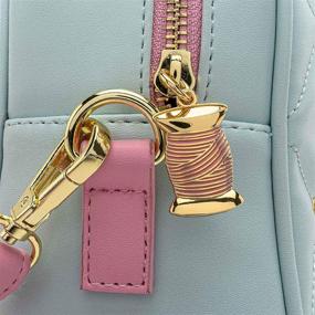 img 3 attached to 👑 Luxe and Timeless: Loungefly x Disney Cinderella 70th Anniversary Pearl Handle Crossbody Bag