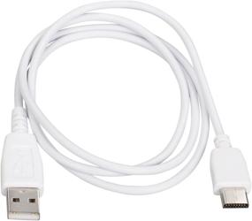 img 2 attached to 🔌 6-Foot Charger and Data Cable for Nabi DreamTab 2S, Nabi Jr, Jr.S, XD, and Elev-8 - White