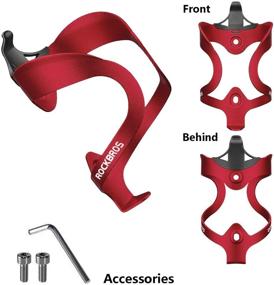 img 2 attached to 🚲 Pioneeryao Bike Water Bottle Cage: Lightweight Holder with Screws and Hex Keys for Bicycles