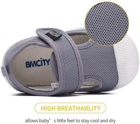 img 2 attached to 👟 Ultimate Comfort and Style: BMCiTYBM Baby Sneakers for Boys and Girls (6-24 Months)