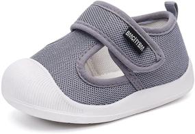 img 4 attached to 👟 Ultimate Comfort and Style: BMCiTYBM Baby Sneakers for Boys and Girls (6-24 Months)