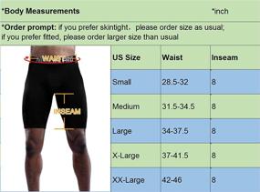 img 2 attached to Neleus Athletic Compression Short Black Sports & Fitness for Australian Rules Football
