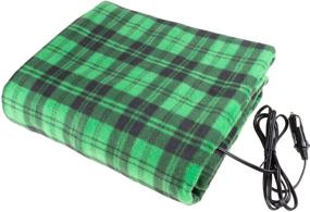 img 4 attached to 🔌 Black Green Electric Auto Blanket - Stalwart 75-BP900
