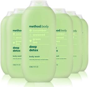 img 4 attached to Method Deep Detox Body Wash, 🚿 18 oz, 6 pack, Packaging May Vary