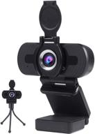 💻 xinidc full hd webcam 1080p with built-in microphone – usb web camera for laptop and desktop, external streaming pc webcam with privacy cover and tripod – widescreen webcam for zoom, skype, youtube logo