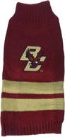 🐾 boston college university dog sweater by pets first логотип