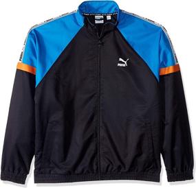 img 1 attached to PUMA Mens Woven Jacket Black Men's Clothing