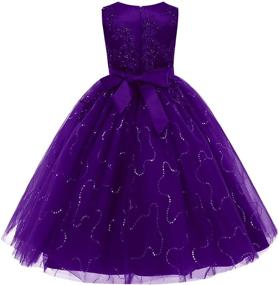 img 3 attached to Girls' Clothing for Weddings, Bridesmaids, Princess Themes, Communions, and Birthdays