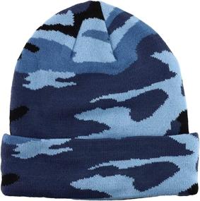 img 2 attached to 🧢 Gelante Unisex Beanie Cap Knitted Warm Solid Color - Stylish and Cozy Headwear for All