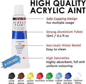 img 1 attached to PhireArt 16 Piece Watercolor Paint Set