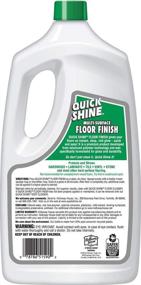 img 3 attached to 🌟 Quick Shine Multi-Surface Floor Finish Cleaner 64oz - Shine, Protect, Refresh | Use on Hardwood, Laminate, Luxury Vinyl Plank (LVT), Tile, and Stone - Safer Choice with Clean Shine Technology