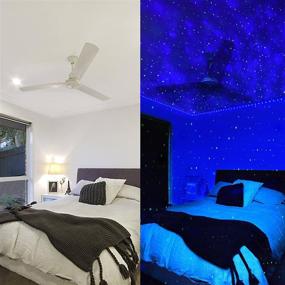 img 2 attached to YUNSOVA Star Projector - Ocean Wave Ceiling Light with 🌟 Speaker for Kids and Adults Bedroom/Decoration/Birthday/Party - Create a Starry Night Ambience
