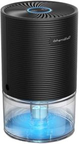 img 4 attached to 🌬️ REEMKIZZ Mini Dehumidifier 2300 Cubic Feet with Colorful Night Lights - Ultra-quiet, Portable, and Small Dehumidifier for Closet, Bedroom, Cabinet, Bathroom, RV