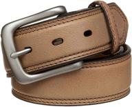 👔 premium quality double stitched padded leather men's accessories and belts - danbury collection logo