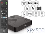📺 buzztv xr4500 - android 9 set-top box 4k ultra hd - enhanced memory and storage logo