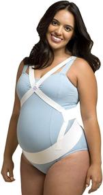 img 4 attached to 🤰 Prenatal Cradle - Medium Size (175-200 lbs) Maternity Support Brace | Award-Winning Pregnancy Back & Belly Pain Relief | Handmade in the USA