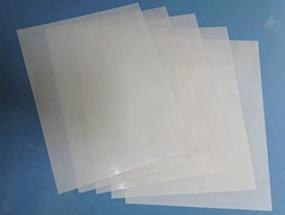 img 4 attached to 📄 Heavy Duty 14mil Mylar Stencil Sheets - High-quality .014" Thick Polyester Sheet 6"x10" (Pack of 5)