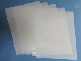 img 3 attached to 📄 Heavy Duty 14mil Mylar Stencil Sheets - High-quality .014" Thick Polyester Sheet 6"x10" (Pack of 5)