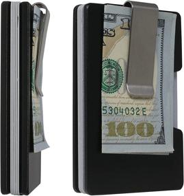 img 4 attached to 🔒 Maximize Security with Vault Mens Wallet - Sleek Aluminum Minimalist Design