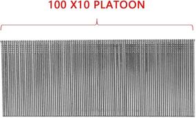 img 1 attached to BHTOP Gauge Galvanized Nails: a Reliable 1000-Pack of Fasteners