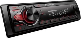 img 2 attached to Pioneer Single Din Car Digital Media Receiver with Bluetooth and App Compatibility - Includes Alphasonik Earbuds