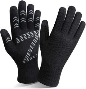 img 4 attached to 🔥 Winter Touchscreen Thermal Protective Accessories for Men from Cierto