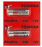 🔋 toshiba alkaline a23 gp23ae mn21 23ga 12v battery (2-pack) logo