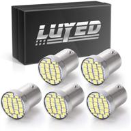 🔆 luyed 5 x 500 lumens 1156 3014 36-ex chipsets led bulbs for rv camper - xenon white, illuminates one side with adequate illumination logo