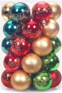 jialeixi christmas ornaments shatterproof decorations logo