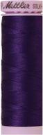 mettler silk finish cotton thread purple logo