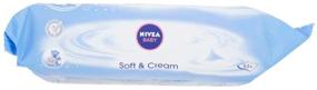 img 2 attached to 👶 Nivea Baby Soft & Cream Wipes 63x: Gentle Hygiene in Every Swipe