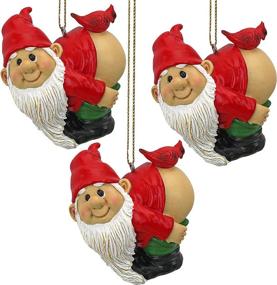 img 2 attached to Christmas Ornament Figurine Naughty Mooning Seasonal Decor