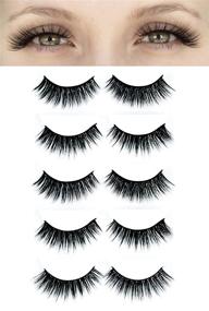 img 4 attached to Flor Miss Luxurious Reusable Eyelashes