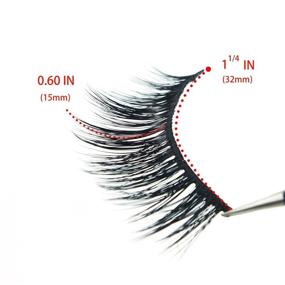 img 1 attached to Flor Miss Luxurious Reusable Eyelashes