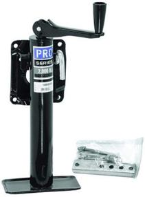 img 1 attached to 🔧 Reese Pro Series Bolt-On Jack, Black - Model 1400300303