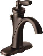 🛀 moen brantford 6600orb one handle oil rubbed faucet логотип