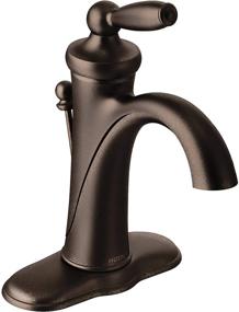 img 4 attached to 🛀 Moen Brantford 6600ORB One Handle Oil Rubbed Faucet