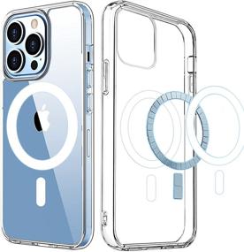 img 4 attached to 📱 KIKET Magnetic Clear iPhone 13 Pro Case | Compatible with MagSafe | Anti-Yellowing | Ultra Slim Shockproof Protective Cover | 6.1 Inch