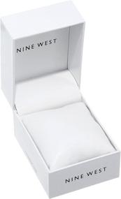 img 1 attached to Резиновый браслетный часы NW/2012 ⌚️ от Nine West - стильный женский аксессуар