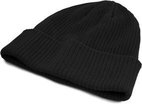 img 1 attached to Hat Depot Cotton Cuffed Beanie Outdoor Recreation for Outdoor Clothing