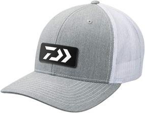 img 1 attached to Daiwa DVEC GRYWHT Trucker Embroidered