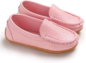 img 1 attached to 👞 Stylish BENHERO Synthetic Leather Loafers: Toddler Boys' Shoes and Loafers
