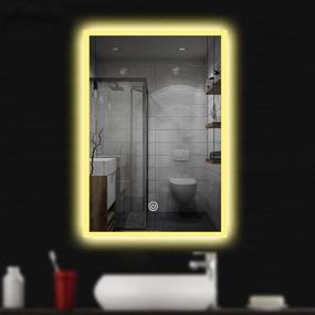 img 4 attached to Bathroom Mirrors Anti Fog Backlit Function Furniture