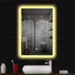bathroom mirrors anti fog backlit function furniture logo