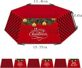 img 3 attached to Hexagon Christmas Durable Decoration Holidays