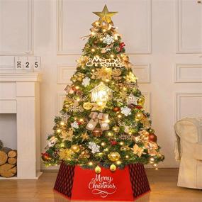 img 4 attached to Hexagon Christmas Durable Decoration Holidays