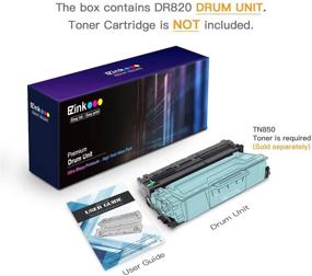 img 2 attached to 🖨️ E-Z Ink (TM) Compatible DR 820 Drum Unit Replacement for Brother MFC-L5900DW HL-L6200DW HL-L5100DN - 2 Pack