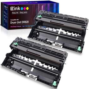 img 4 attached to 🖨️ E-Z Ink (TM) Compatible DR 820 Drum Unit Replacement for Brother MFC-L5900DW HL-L6200DW HL-L5100DN - 2 Pack