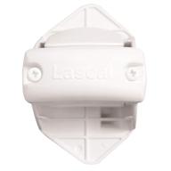 🔒 lascal kiddyguard bannister installation kit: secure your space with the white locking strip logo