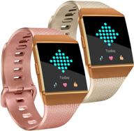 браслеты tobfit fitbit ionic: стильные мягкие спортивные браслеты из тпу на руку для женщин и мужчин логотип